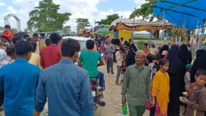 बलरामपुर Moharram Mela: करबला से अलम तक जाम ही जाम