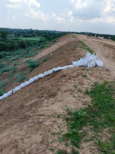 Banda Flood Risk-केन तटबंध पर मरम्मत का खेल!