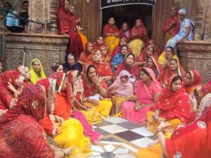 Banke Bihari Corridor Protest