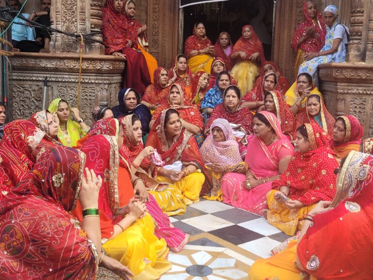 Banke Bihari Corridor Protest: