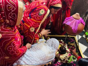 Banke Bihari Corridor Protest