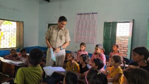 District Magistrate School Inspection-मथुरा