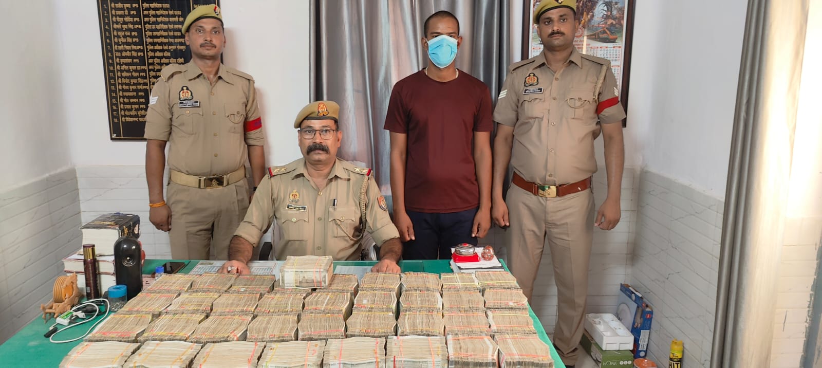 Ballia Cash Seizure