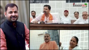 Banda News: जिला पंचायत अध्यक्ष सुनील पटेल ने विधायक प्रकाश द्विवेदी पर लगाए अरबों रुपये की हेराफेरी के आरोप