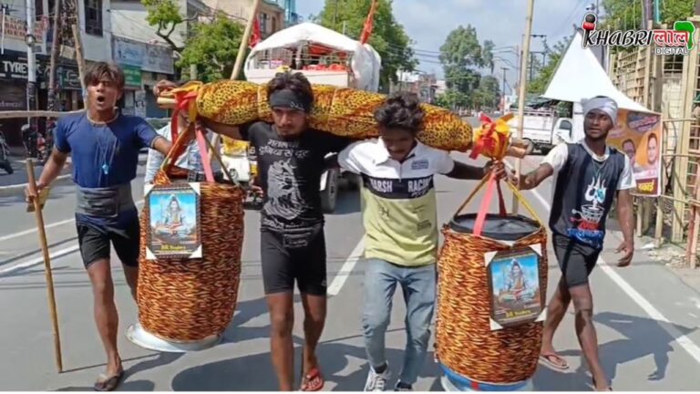 Saharanpur News: 300 लीटर से ज्यादा गंगा जल की अनोखी कांवड़, अद्भुत भक्ति, अटूट शक्ति