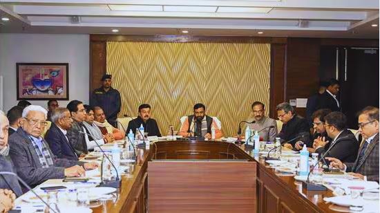 CM Saini Meeting On CET.