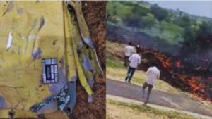 Fighter Jet Crash Rajasthan.