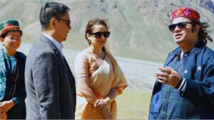 Kiren Rijiju Sing Song.