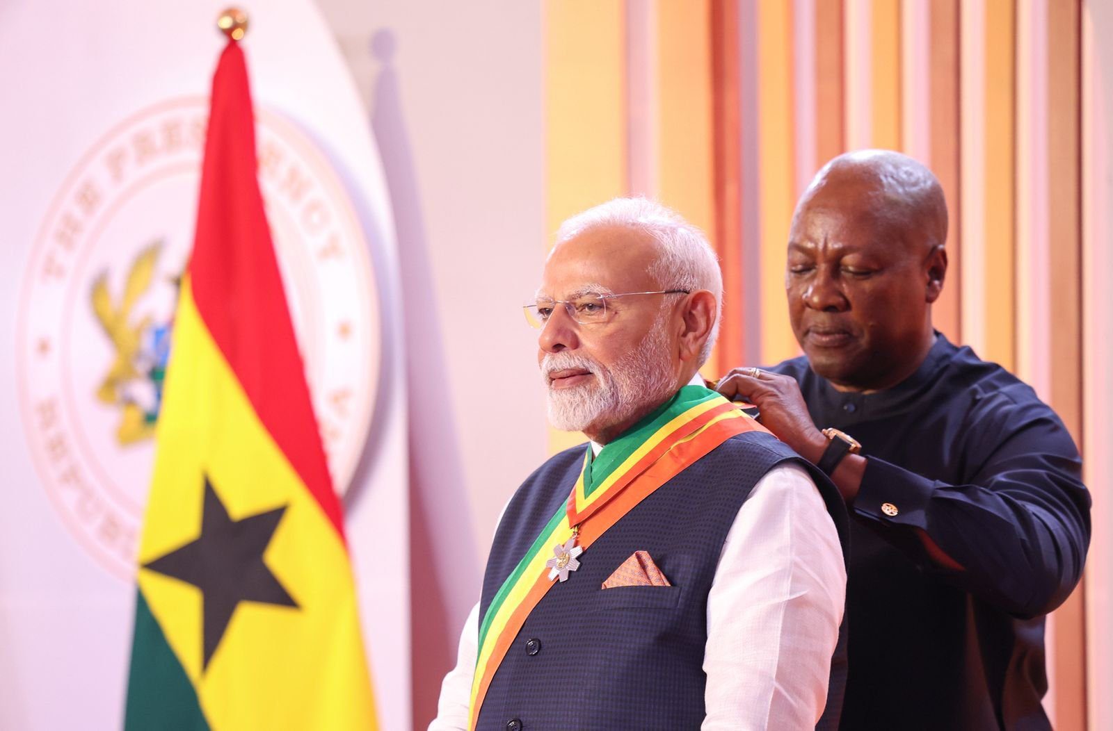 Ghana PM Modi Honour.