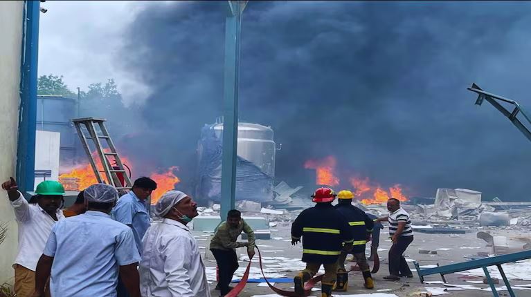 Telangana Chemical Factory Blast.