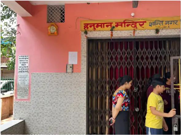 Hanuman Temple Demolition Notice.