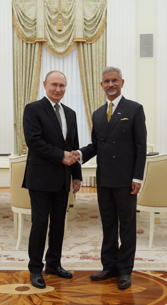 Moscow में Putin से मिले S Jaishankar, जानिए क्या बात हुई?