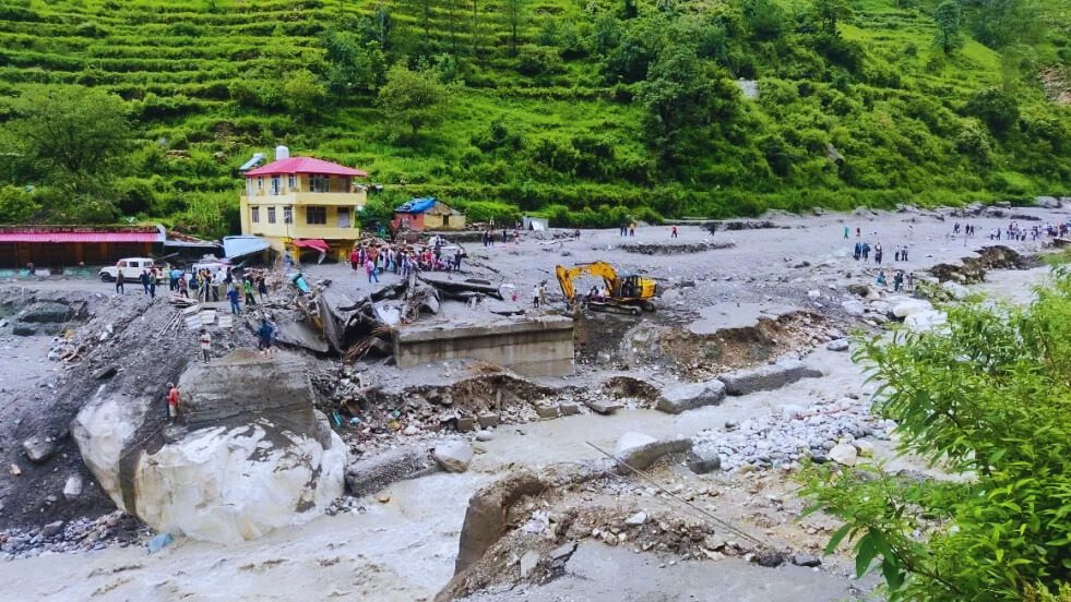 Himachal Pradesh Cloudburst.