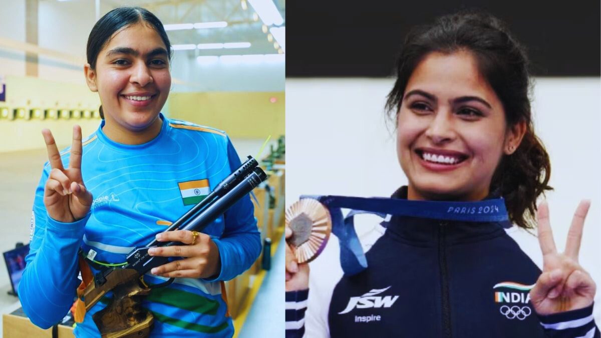 Manu Bhaker Won Bronze Medal.