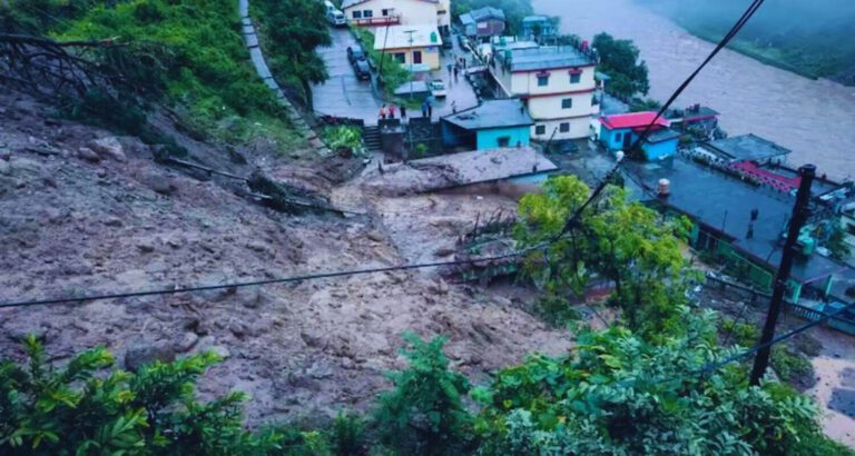 Uttarakhand Tharali Cloudburst.