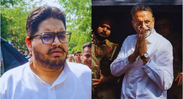 Mukhtar Ansari Son Arrested.