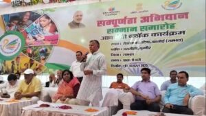 नीति आयोग कार्यक्रम में धर्मवीर का बयान: सपा की सियासत, नारी सम्मान पर सवाल!