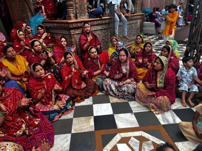 Banke Bihari Corridor Protest