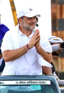 Rahul Gandhi Voter Adhikar Yatra.