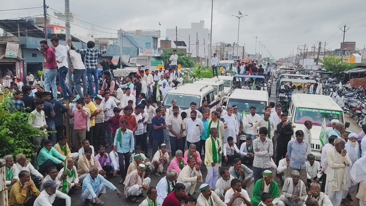 Farmers Protest in Sambhal