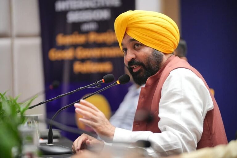 Punjab Flood Emergency Meeting.