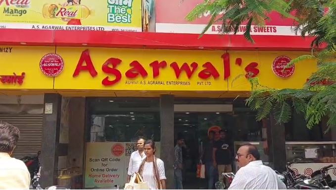 Raid On Sweet Shops.