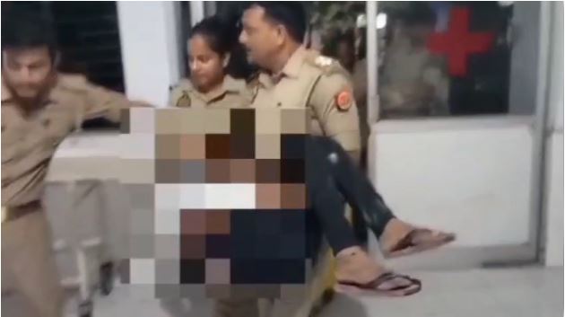 Ghazipur Police Save Life.