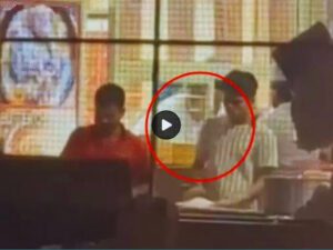 Spitting While Making Roti.