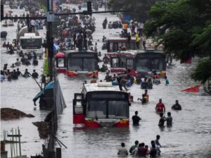 Mumbai Rainfall Monorail Rescue.