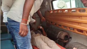 Ghazipur Police Vehilce Accident.