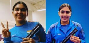 Manu Bhaker Won Bronze Medal.