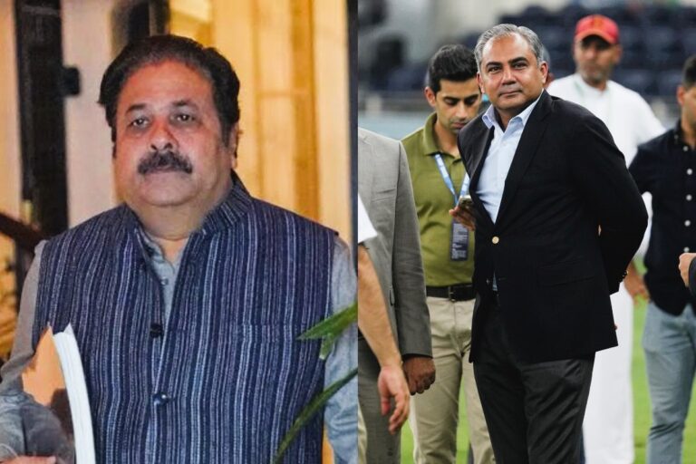 ACC की बैठक में Mohsin Naqvi फिर हुए बेइज्जत, Rajeev Shukla ने कहा, क्यों नहीं दी गई Asia Cup की ट्रॉफी,वो किसी की..