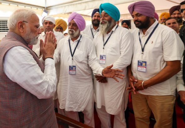 PM Modi Visits Punjab.