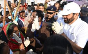 CM Saini Cleanliness Drive.