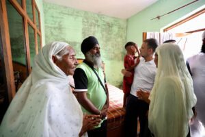 Rahul Gandhi Punjab Flood Visit.