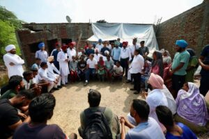 Rahul Gandhi Punjab Flood Visit.