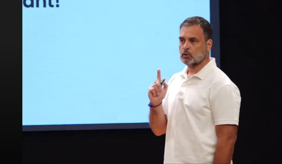 Rahul Gandhi On ECI.