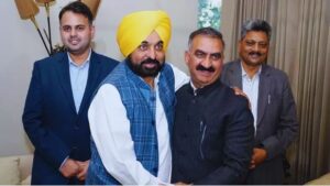 Himachal CM Sukhu Gets Angry.