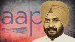 AAP MLA Harmeet Singh.