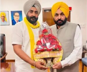 AAP MLA Harmeet Singh.