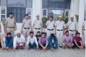 Nuh Stone Pelting On Police.