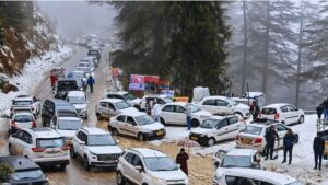 First Snowfall In Dharamshala.
