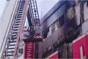 Ambala Vishal Mega Mart Fire.