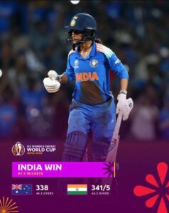 CWC25: Jemimah Rodrigues ने रचा इतिहास, Aus के 338 रन के स्कोर को किया बौना साबित, World Cup से बस एक कदम दूर Team India