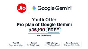 JIO का बड़ा धमाका: Jio Users को मिलेगा ₹35,000 का Google AI Pro का free subscription, साथ में 2TB cloud storage
