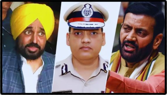 Punjab CM Met IPS Family.