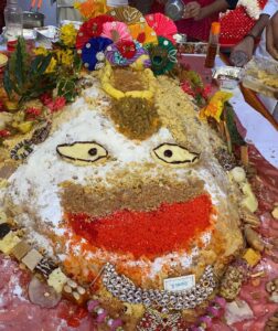 Noida Iskcon Goverdhan Pooja.