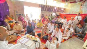 Noida Iskcon Goverdhan Pooja.