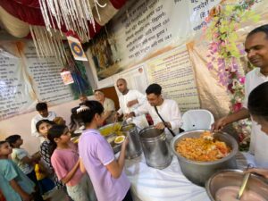 Noida Iskcon Goverdhan Pooja.