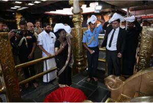 President Murmu Helicopter Stuck.